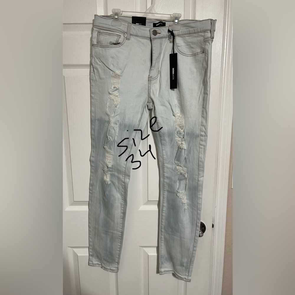 Size 34 fashion nova jeans*BRAND NEW*